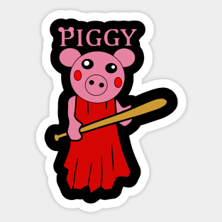 Piggy Funny Sticker